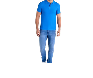 Men's <b>Light</b> <b>Blue</b> Short Sleeve for <b>Shirt</b> 180 GSM Summer Short Sleeve <b>Polo</b> <b>Shirt</b> for Men Fashionable Business - Product Image 1