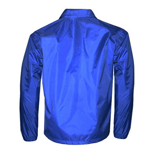 Chaqueta Cortavientos con Capucha para Hombre, Color Negro con Detalles Rojos, Media Cremallera, Anorak, Puños Elásticos, Deportiva, Ligera, de Poliéster - Product Image 3
