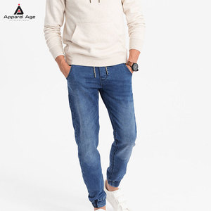 Pantalones Joggers de Mezclilla para Hombre, Último Diseño, Servicio OEM, Pantalones Joggers Lavados, Cómodos - Product Image 2