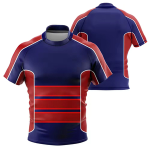 Suministro Directo de Fábrica, Jersey de Rugby Transpirable, Servicio OEM ODM, Precio Económico, Etiqueta Privada Personalizada, Nueva Llegada, Talla Grande - Product Image 3