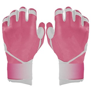 Gants de frappe ELIXE SPORTS ES-3862 en cuir PU rose, design rembourré, fermeture à boucle, légers, durables, unisexes, pour entraînement adulte - Product Image 1