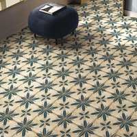 Carrelage en porcelaine émaillée 300x300 mm pour murs et sols, résistant aux taches, faible absorption, durable, pour usage résidentiel et commercial