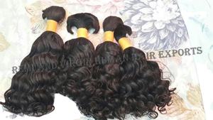 Cheveux Remy indiens bouclés en vrac de 22 pouces, cheveux humains de haute qualité - Product Image 3