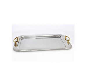 Modern Light Luxury Style Stainless Steel Stainless Steel Food Serving Tray Tea Coffee For Home Kitchen Ware Use Top Selling - Product Image 6