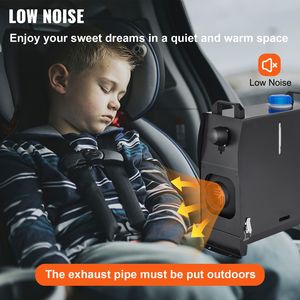 Calentador de Aire Diésel Todo en Uno de 8KW y 12V para Autos y Camiones, con Control Remoto y Silenciador, para Mejor Visibilidad - Product Image 6