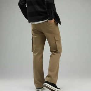 Pantalones de chándal casuales de moda para hombre, estilo americano, holgados, de pierna recta, talla grande, cintura media, para otoño, estilo estudiantil - Product Image 6