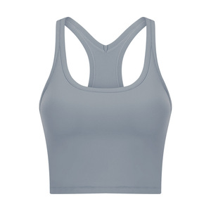 Top Deportivo Corto sin Mangas para Mujer, Venta al Por Mayor, Ropa Deportiva para Gimnasio, Yoga y Fitness - Product Image 6