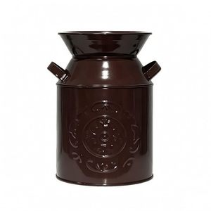 Ensemble de 3 vases décoratifs vintage blancs de style romain en forme de bouteille avec nœud en ficelle pour décoration rustique et maison de campagne - Product Image 4