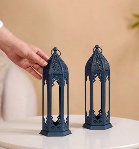<b>Moroccan</b> <b>lantern</b> <b>Moroccan</b> candle <b>lantern</b> Metal candle holder <b>lantern</b> Decorative <b>lantern</b> <b>Moroccan</b> style <b>lantern</b> Hanging candle - Product Image 2