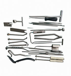 32 instrumentos ortopédicos grandes de calidad especial en acero inoxidable - Product Image 1