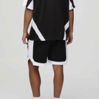 Conjunto de Camisetas para Hombre con Bloques de Color, Cuello Redondo, Manga Corta, Estilo Casual de Verano, Transpirable, Tejido de Poliéster y Algodón