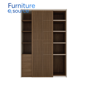 Fabricant vietnamien qualifié, placard double en placage de bois de qualité supérieure, MDF |   Design moderne |   Rangement de Chambre à Coucher de Luxe Fabriqué avec Expertise |   OEM - Product Image 3