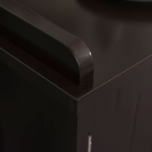 Large Smart <b>Cat</b> Litter <b>Box</b> Brown Wooden Style PP Material Easy Clean with 65L Inner Space 15KG Weight for Travel - Product Image 3