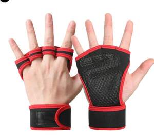 Guantes de Entrenamiento Antideslizantes para Levantamiento de Pesas, Guantes de Gimnasio con Soporte para la Palma, Equipo de Fitness para Hombres y Mujeres, Guantes 2026 en Venta - Product Image 4
