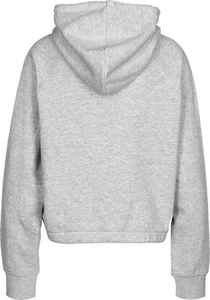Sweat à capuche simple pour femme, style pull-over, manches longues, design confortable, fabriqué en tissu doux avec capuche à cordon de serrage pour les tenues décontractées quotidiennes. - Product Image 2