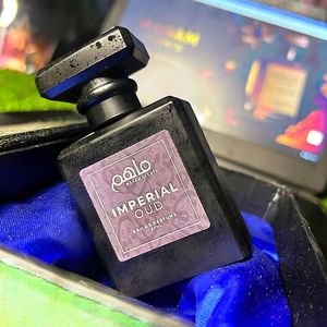 Maham Scents 50ml Parfum pour Homme Imperial Oud Eau de Parfum Flacon en Verre Noir Mat Luxe Longue Durée Oriental Boisé Spray - Product Image 3