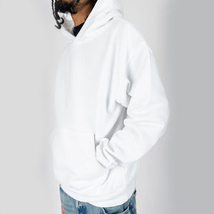 Ajoutez vos propres logos brodés personnalisés pour les sweats à capuche d'hiver en molleton de coton pour usage quotidien – Fournisseur en gros avec logo personnalisé - Product Image 3