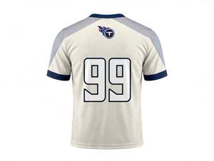 Maillot de football personnalisé pour hommes, avec nom, numéro et logo, manches courtes, respirant, vêtements de sport, uniforme d'entraînement et de match, vente en gros - Product Image 3