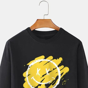 Nouveau sweat-shirt vintage ODM pour homme, 100% coton, poids lourd, streetwear, surdimensionné, prix bas - Product Image 6