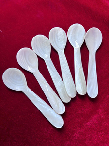 BEST SELLER Ustensiles en nacre durables de qualité supérieure, tendance, écologiques, cuillère à long manche, vente en gros - Product Image 6
