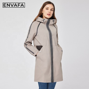 Women's Trench Coat High Quality Trench Coats Das Mulheres Autumn <b>Winter</b> Trench Coat Wholesale Trench Coat with Custom Logo - Product Image 6