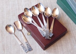 Multipurpose Stainless Steel Spoon <b>Set</b> for Kitchen Serving Eating Mixing - Product Image 5