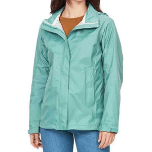 Chaqueta Impermeable Ligera y Transpirable para Mujer con Cremallera Completa, 100% Poliéster, Diseño de Logotipo Personalizado - Product Image 1