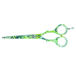 Tijeras Profesionales de Tres Orificios para Corte de Cabello con Recubrimiento en Polvo, Personalizables, Bajo MOQ, para Uso en Entrenamiento, Tijeras de Barbero - Product Image 1