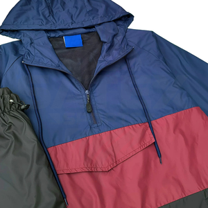 Conjuntos Deportivos de Invierno para Hombre al por Mayor, Chaquetas con Capucha de Forro Polar, Cierre de Cremallera, Secado Rápido, Transpirables, de Poliéster, Cortavientos, para Entrenamiento - Product Image 5