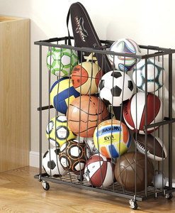 Large Capacity Three-Layer Adjustable Metal Storage <b>Cart</b> with Wheels Waterproof Modern Design for Living Room - Product Image 5