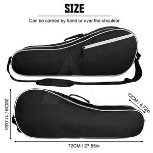 Funda Profesional para Raqueta de Tenis, Estilo Único, Personalizada, Color Sólido - Product Image 4