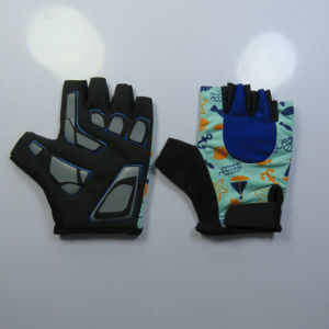 Gants de cyclisme antidérapants de qualité supérieure, respirants, à demi-doigts, coupe-vent - Product Image 1