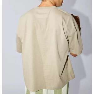 เสื้อยืดทรงบ็อกซ์แขนสั้นไซส์ใหญ่พิเศษสำหรับผู้ชาย คอเต่า ทรงบ็อกซ์  ผ้าเนื้อหนา - Product Image 3