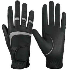 Custom Logo PU Leather Horse Riding Gloves Warm Quick Dry Touchscreen <b>Equestrian</b> Gloves for Outdoor Training and Daily Riding - Product Image 5