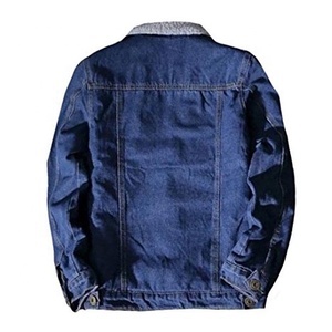 2022 High Quality Solid Blue <b>Denim</b> <b>Men's</b> Coats Wool Winter Washable Fur <b>Jacket</b> <b>Mens</b> <b>Denim</b> <b>Jacket</b> Slim Fur Collar <b>Denim</b> <b>Jacket</b> - Product Image 4