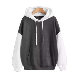 Sweat-shirt à capuche en coton polaire de couleur unie pour femmes, sweat-shirt décontracté d'hiver pour femmes, nouvelle collection 2025 - Product Image 6