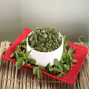 Hojuelas de Kasoori Methi (fenogreco) crudas y secas, especias de una sola hierba, 100% puras, certificadas ISO, paquete de 1 kg, 24 meses de duración, FitTree - Product Image 4