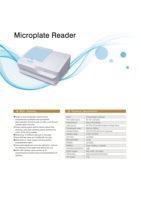 Lecteur de microplaques à double longueur d'onde, lecteur de microplaques multimode pour analyseur ELISA de laboratoire clinique