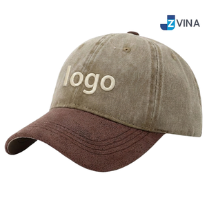 Casquette Snapback Vintage à Blocs de Couleurs avec Logo Personnalisé, Casquette de Baseball en Sergé Brodé sur Mesure Unisexe pour Sports de Plein Air - Product Image 4