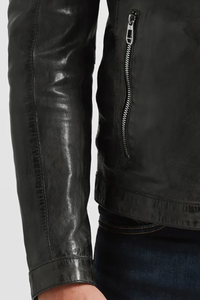 Chaquetas de Cuero Genuino para Hombre, Personalizadas, Transpirables, de Alta Calidad y Bajo Precio, Modelo 2026, Chaqueta Impermeable para Motociclistas - Product Image 6