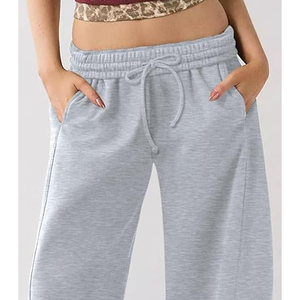 Pantalon de survêtement ample pour homme, coupe baggy, jambe large, style streetwear, impression personnalisée, broderie, fournisseur OEM, prix abordable - Product Image 4