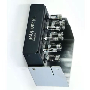 Dental Trephine Drills <b>Kit</b> 8pcs Implant Surgical Surgery <b>Polished</b> Finish Black Box FREE Bur Holder CE ISO - Product Image 3