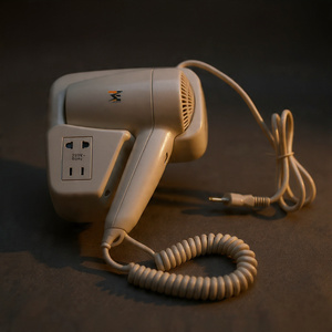 Secador de Pelo de Pared Marca Tes, 220V, Plástico Beige, para Uso en Habitaciones de Hotel - Product Image 4