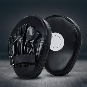 Guantes Profesionales de Boxeo para Entrenamiento, Ciclismo al Aire Libre, Absorción de Humedad, Durabilidad, Diseño Curvo, Material PU, Cierre de Gancho y Bucle - Product Image 4