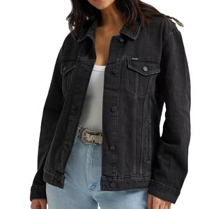 Unisex Denim Jean Jacket Knitted High Quality Breathable OEM Services Custom Logo Printed Reasonable Price Superior Washed - Product Image 1