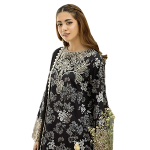 Vestidos de Invierno para Mujer, 100% Algodón, Cuello Redondo, Cintura Natural, Bordado Hecho a Mano, Transpirable, Color Sólido - Product Image 3