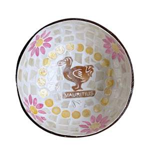 Tazón de Coco Ecológico con Logotipo Personalizado, Madreperla, Venta al por Mayor, Fábrica en Vietnam, Precios Competitivos, Diseño Personalizable - Product Image 1