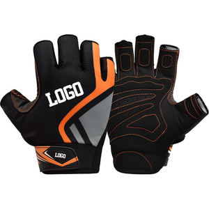 Rhino Fitness Unisex Lightweight Half <b>Finger</b> Gym Gloves PU Mesh Breathable Non Slip Adjustable Wrist <b>Strap</b> UV Protection Fitness - Product Image 1