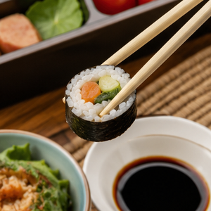 ตะเกียบไม้ไผ่แบบใช้แล้วทิ้งแขนกระดาษห่อพื้นผิวเรียบ - Product Image 3