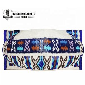 Meilleure qualité 100% nouvelle-zélande laine tapis de selle DD harnais cuir coton polycoton pour l'ouest anglais et saut d'équitation - Product Image 6